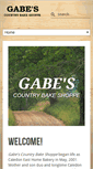 Mobile Screenshot of gabescountrybakeshoppe.com